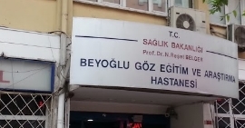 İstanbul Beyoğlu Göz Eğitim Ve Araştırma Hastanesi Fotoğraf